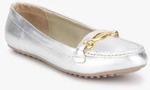 Bata Karlie Silver Moccasins women