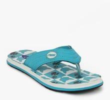 Beanz Blue Flip Flops boys