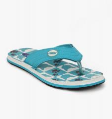 Beanz Blue Thong Flip Flops girls