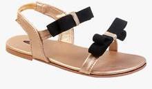 Beanz Bronze Sandals girls