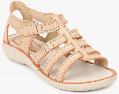 Beanz Cream Sandals girls