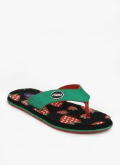 Beanz Green Thong Flip Flops boys