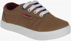 Beanz Khaki Canvas Regular Sneakers boys