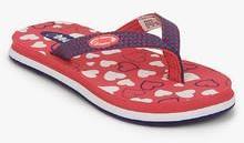 Beanz Little Hearts Pink Flip Flops boys