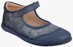 Beanz Navy Blue Synthetic Ballerinas girls