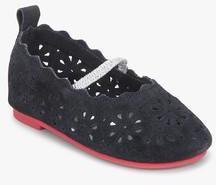 Beanz Samantha Navy Blue Belly Shoes girls