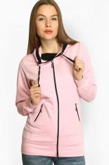 Belle Fille Pink Solid Winter Jacket women