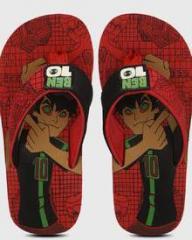 Ben 10 Red Flip Flops boys