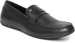 Blackberrys Black Leather Regular Loafers men