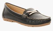 Bruno Manetti Black Moccasins women