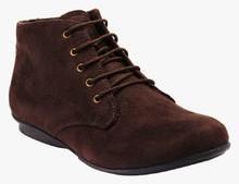 Bruno Manetti Brown Casual Sneakers women