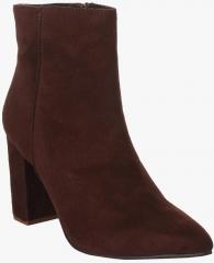 Bruno Manetti Burgundy Heeled Boots women