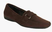 Bruno Manetti Coffee Moccasins women