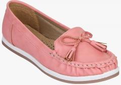 Bruno Manetti Pink Moccasins women