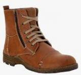 Bruno Manetti Tan Boots Men