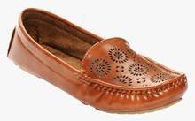 Bruno Manetti Tan Moccasins women