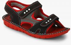 Bubblegummers Black Sandals boys