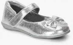 Bubblegummers Silver Solid Ballerinas girls