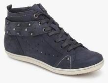 Bugatti Bella Navy Blue Casual Sneakers women