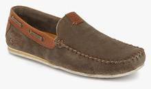 Bugatti Cherokee Olive Moccasins men