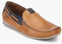 Bugatti Cherokee Tan Moccasins men