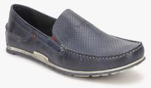 Bugatti Fiore Navy Blue Moccasins men