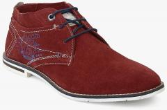 Bugatti Maroon Boots men