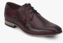 Bugatti Maroon Derby Formal Shoes men