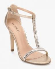 Call It Spring Midhurst Golden Embellished Stilettos women