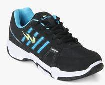 Campus Dareck Black Running Shoes boys