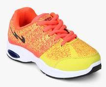 Campus Yellow Running Shoes boys