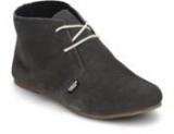 Carlton London Ankle Length Grey Boots women