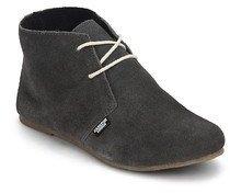 Carlton London Ankle Length Grey Boots women