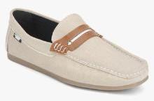 Carlton London Beige Moccasins men