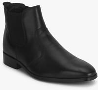 Carlton London Black Chelsea Boots men