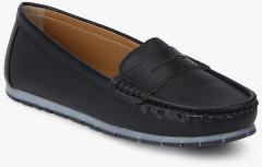 Carlton London Black Loafers women