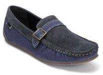 Carlton London Blue Moccasins men