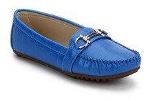 Carlton London Blue Moccasins women