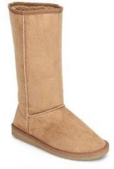 Carlton London Calf Length Tan Boots women