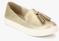 Carlton London Golden Tassel Moccasins women