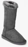 Carlton London Grey Ankle Length Snug Boots women