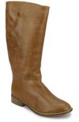 Carlton London Knee Length Brown Boots women