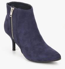 Carlton London Navy Blue Ankle Length Boots women