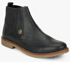 Carlton London Navy Blue Chelsea Boots men