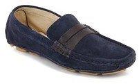 Carlton London Navy Blue Moccasins men