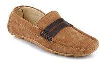 Carlton London Tan Moccasins men