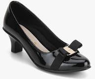 Catwalk Black Bow Belly Shoes women