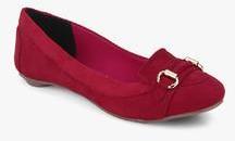 Catwalk Maroon Belly Shoes women