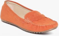 Catwalk Orange Moccasins women