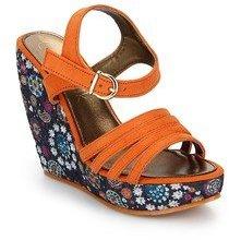 Catwalk Orange Wedges women